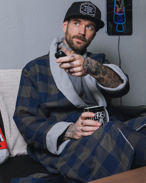 0 Dark 30 Fleece-Lined Robe Online Sale