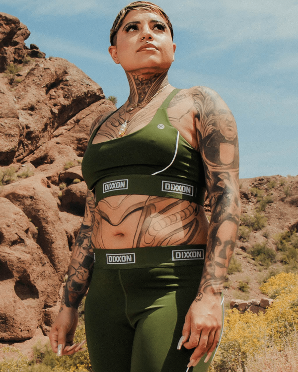 Women s Jane Sports Bra - O.D. Green Hot on Sale