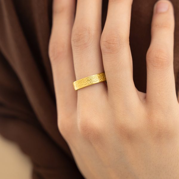 “When the world pushes you to your knees, you’re in the perfect position to pray” Rumi Ring Online - Image 2