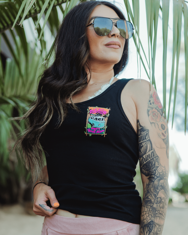 Women s Keepin  the Van Spirit Alive Fitted Tank - Black on Sale - Image 5