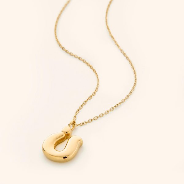 Arabic Bubble Letter Necklace Online