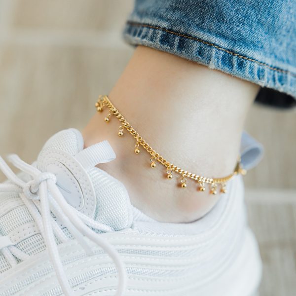 Dangling Dotted Anklet Discount - Image 2