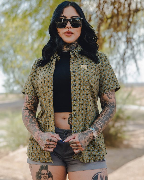 Women s Noveske Rad Plaid Party Shirt For Cheap
