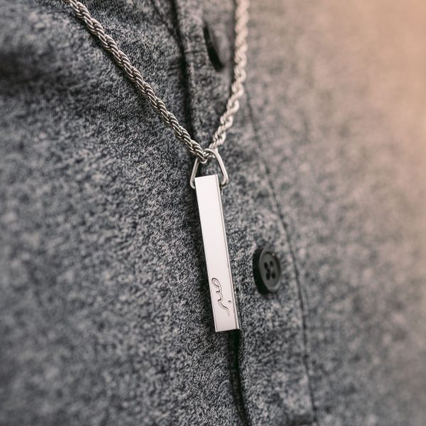 Core Values Bar Necklace | Men For Cheap - Image 2