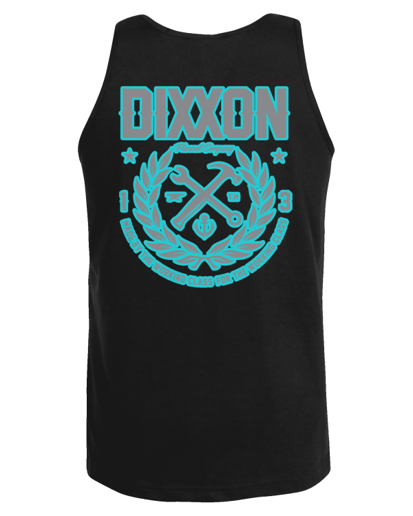 Made Tank - Black, Gray, & Teal Online now - Image 2