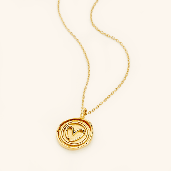 Heart Stamp Necklace | Girls For Sale
