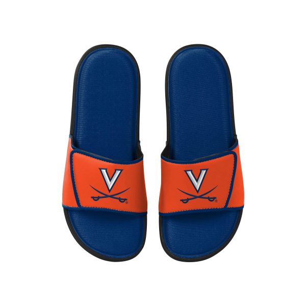 Virginia Cavaliers NCAA Mens Foam Sport Slide Sandals Supply - Image 4