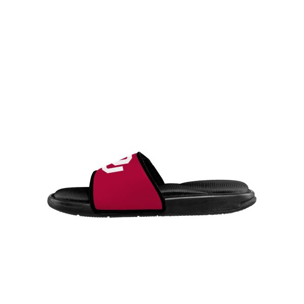Oklahoma Sooners NCAA Mens Foam Sport Slide Sandals Online - Image 2