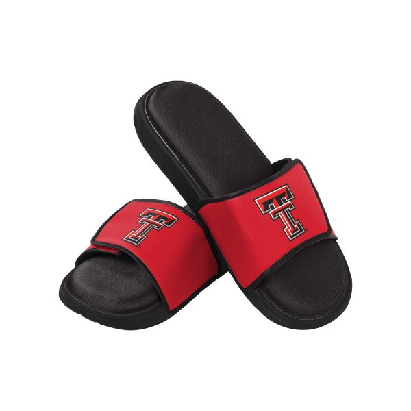 Texas Tech Red Raiders NCAA Mens Foam Sport Slide Sandals on Sale