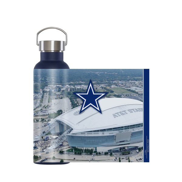 Dallas Cowboys NFL Home Field Hydration 25 oz Bottle For Sale - Image 4